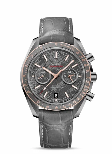 Omega Speedmaster Moonwatch Co-Axial Grey Side of the Moon Meteorite / Pin Buckle 311.63.44.51.99.002 (31163445199002)